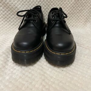 Dr. Martens Black Platform Quad oxfords size 7